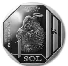 Peru 1 sol Kultura Recuay 2026