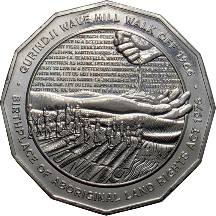 Australia 50 centów Aboriginal Land Rights Act 2026