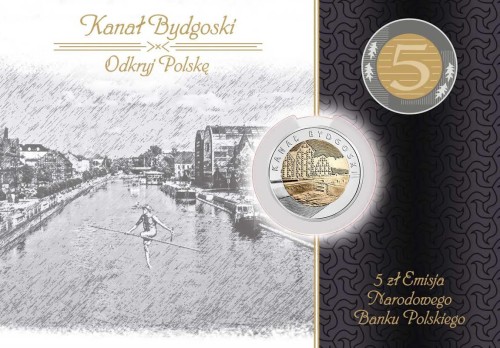 5 zł Kanał Bydgoski 2015 blister