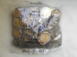 5 zł worek 100 szt. Zamek Królewski w Warszawie 2014 