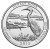 USA 25c Parki narodowe x 5 2015