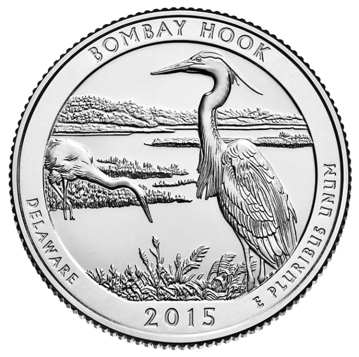USA 25c Parki narodowe x 5 2015