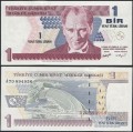 Turcja 1 lira Tama 2005 P-216