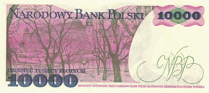 PRL 10 000 zł Stanisław Wyspiański 1988 P-151b seria AH
