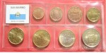 Euro set San Marino x8 zestaw menniczy 2006-10