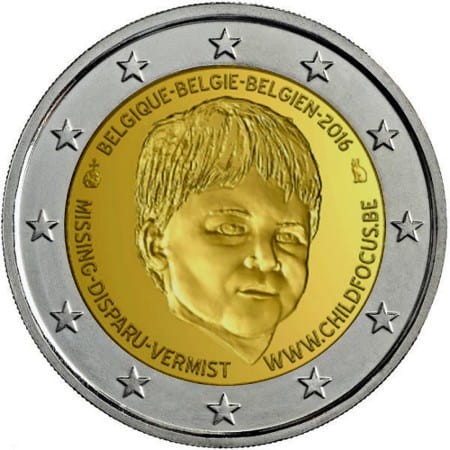 2 € Belgia Dziecko 2016