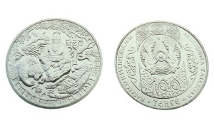Kazachstan 100 tenge Bajka o Tangunie  2016