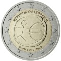 2 euro Austria 10 lat strefy euro 2009