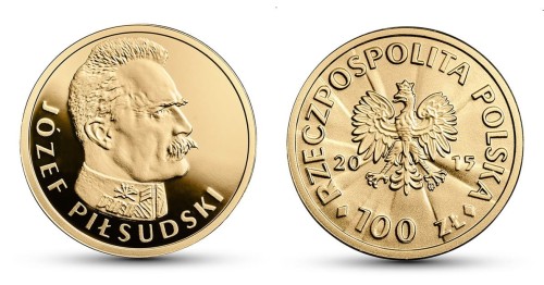 100 zł Józef Piłsudski 2015