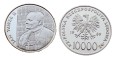 10000 zł Jan Paweł II  mozaika 1989