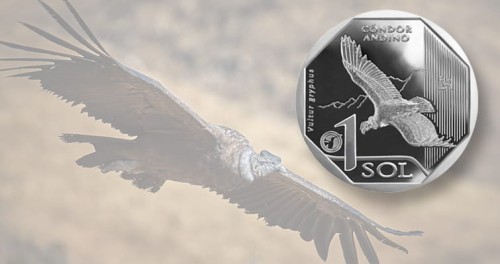 Peru 1 sol Kondor andyjski 2017