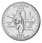 USA 25 c Illinois 2003