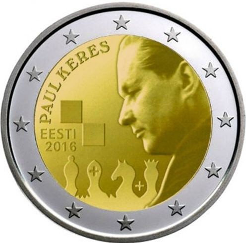 2 € Estonia Paul Keres 2016