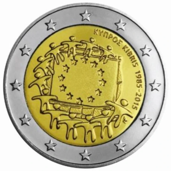 2 € Cypr 30 lat flagi UE 2015.jpg