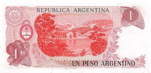 Argentyna 1 argentino San Martin 1983+ P-311
