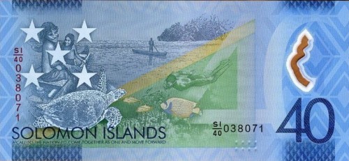 Wyspy Salomona 40 Dolarów Niepodległość 2018 P-37a