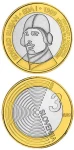 3 euro SŁOWENIA Pierwszy lot bimetal 2009