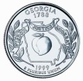 USA 25 c Georgia 1999