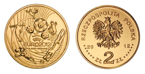 2 zł Mistrzostwa Europy w Piłce Nożnej UEFA 2012