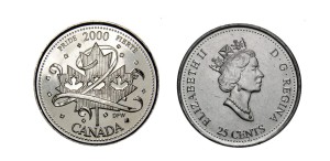 Kanada 25 c Pride 2000