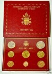 KMS WATYKAN zestaw menniczy x8 czerwony 2004