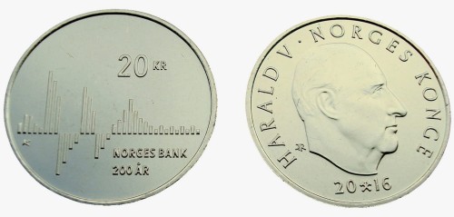 Norwegia 20 koron 200 lat Banku 2016.jpg