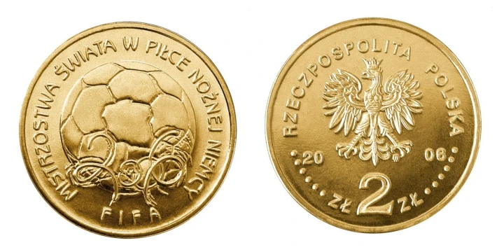 2 zł Mistrzostwa Świata w Piłce Nożnej Niemcy 2006