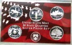 USA Proof set Ag 5 x 25 c 1999 RRR