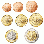 Euro set Słowacja x 8 2009
