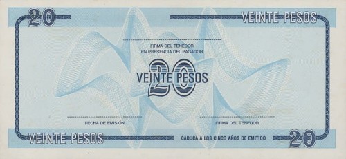 Kuba 20 Peso P-FX23