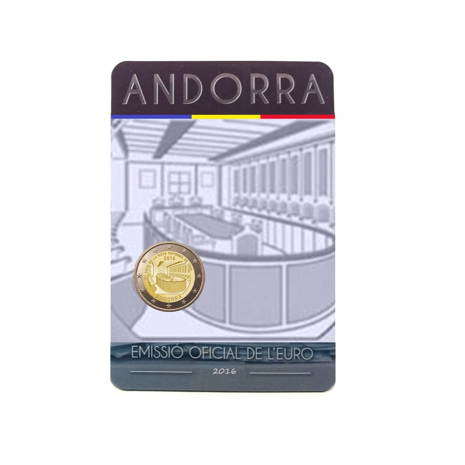 2 euro Andora Reformy 1866 2016