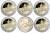 2 euro x 5 Niemcy Berlin Charlottenburg 2018 ADFGJ