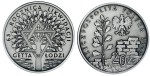 20 zł 65  rocznica likwidacji getta w Łodzi 2009