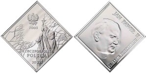 20 zł Jan Paweł II klipa 2003
