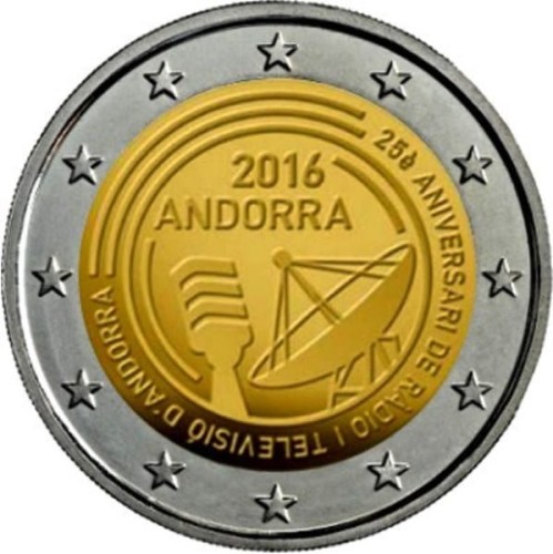 2 euro Andora Radio 2016