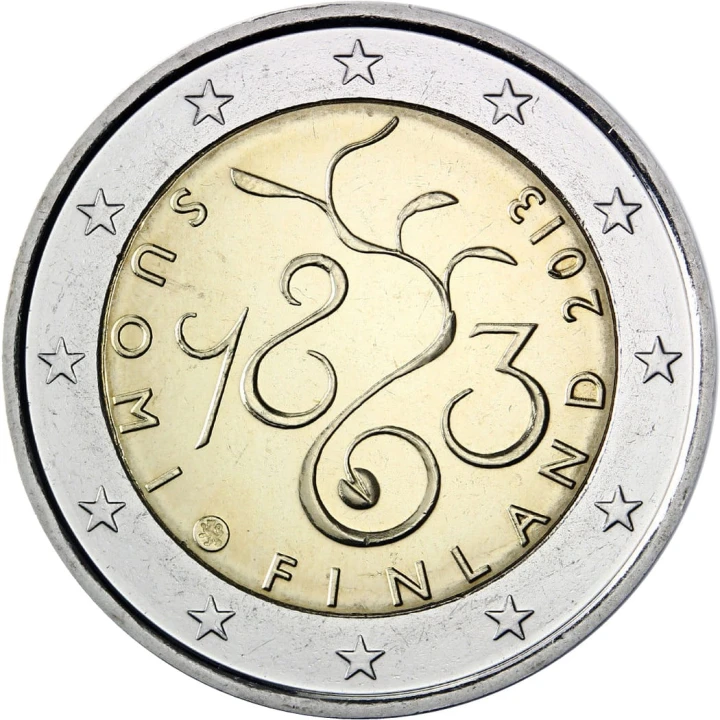 2 euro Finlandia 150. rocznica parlamentu z 1863