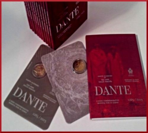 2 euro San Marino Dante Alighieri 2015