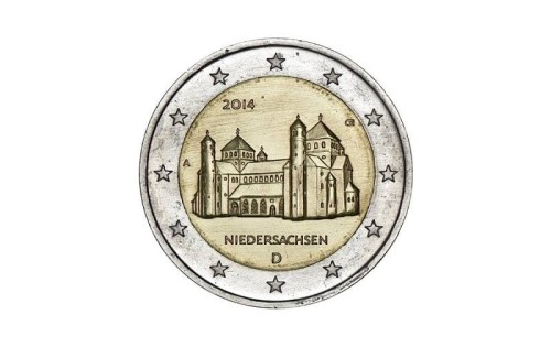 2 euro Niemcy Dolna Saksonia Niedersachsen 2014