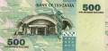 Tanzania 500 szylingów Bawół afrykański  2003 P-35