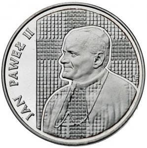 10000 zł Jan Paweł II  mozaika 1989