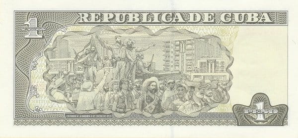 Kuba 1 Peso Jose Marti 2016 P-128g