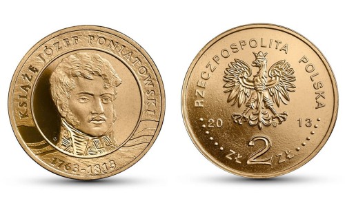 2 zł 200. rocznica śmierci księcia Józefa Poniatowskiego 2013