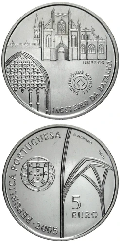 5 € Portugalia Mosteiro de Batalha 2005.jpg