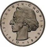50 zł Chopin Fryderyk 1974