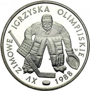 500 zł XV Zimowe I.O. Calgary 1987