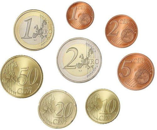 Euro set Luksemburg zestaw menniczy x 8 2011