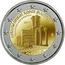 2 euro Grecja Filippi 2017