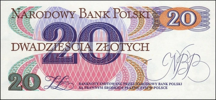 PRL 20 zł Romuald Traugutt 1982 seria AH P-149a