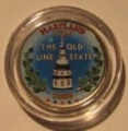 USA 25 c Maryland 2000 KOLOR