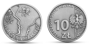 10 zł 50-lecie działalności Polskiego Stowarzyszenia na Rzecz Osób z Upośledzeniem Umysłowym 2013